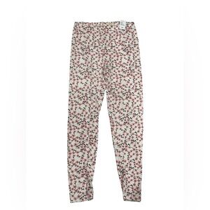 Jessica Simpson Girls Pink Floral Leggings Size 7/8 NWT